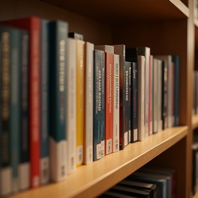 InkTrail publishing books on shelf